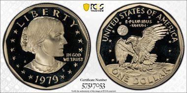 1979-S SBA$1 Type 2 PR69DCAM
