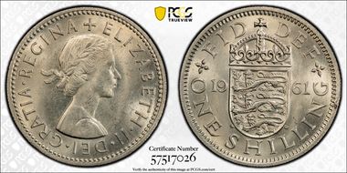 1961 Shil S-4147 English Rev MS65