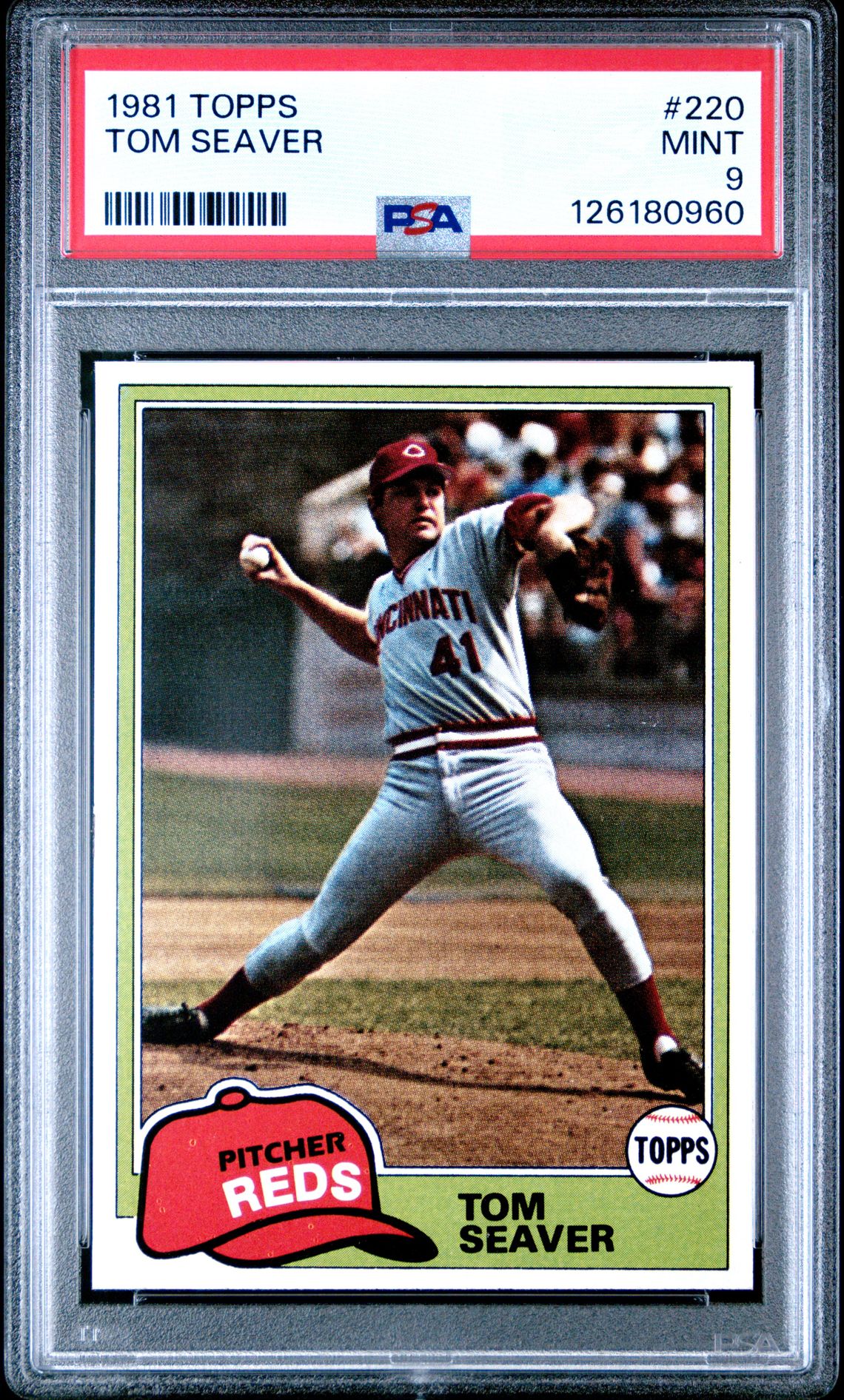 1981 Topps TOPPS #220 Tom Seaver front