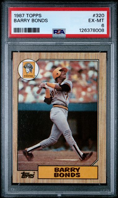 1987 Topps TOPPS #320 Barry Bonds front