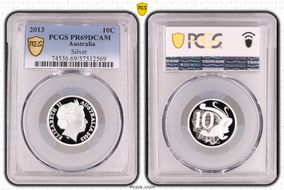 2013 10C Silver PR69DCAM