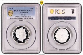 2013 20C Silver PR69DCAM