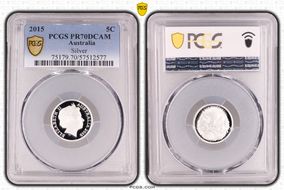 2015 5C Silver PR70DCAM