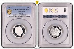 2017 10C Silver PR69DCAM
