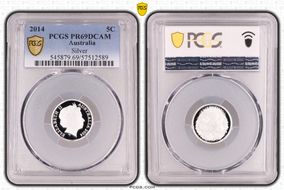 2014 5C Silver PR69DCAM