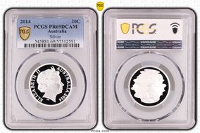 2014 20C Silver PR69DCAM