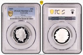 2009 20C Silver PR69DCAM