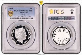 2009 50C Silver PR68DCAM