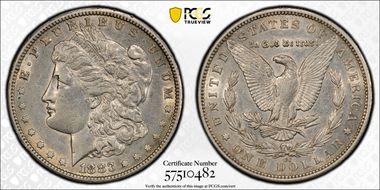 1883-CC $1 AU50