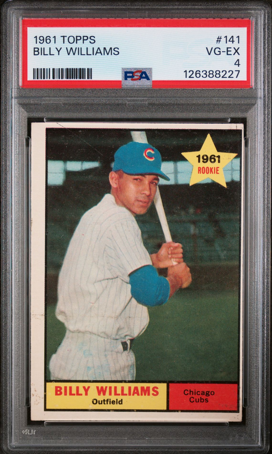 1961 Topps TOPPS #141 Billy Williams front