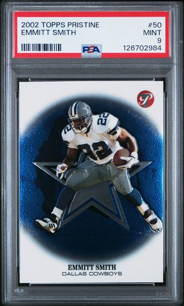 2002 Topps #50 Emmitt Smith front