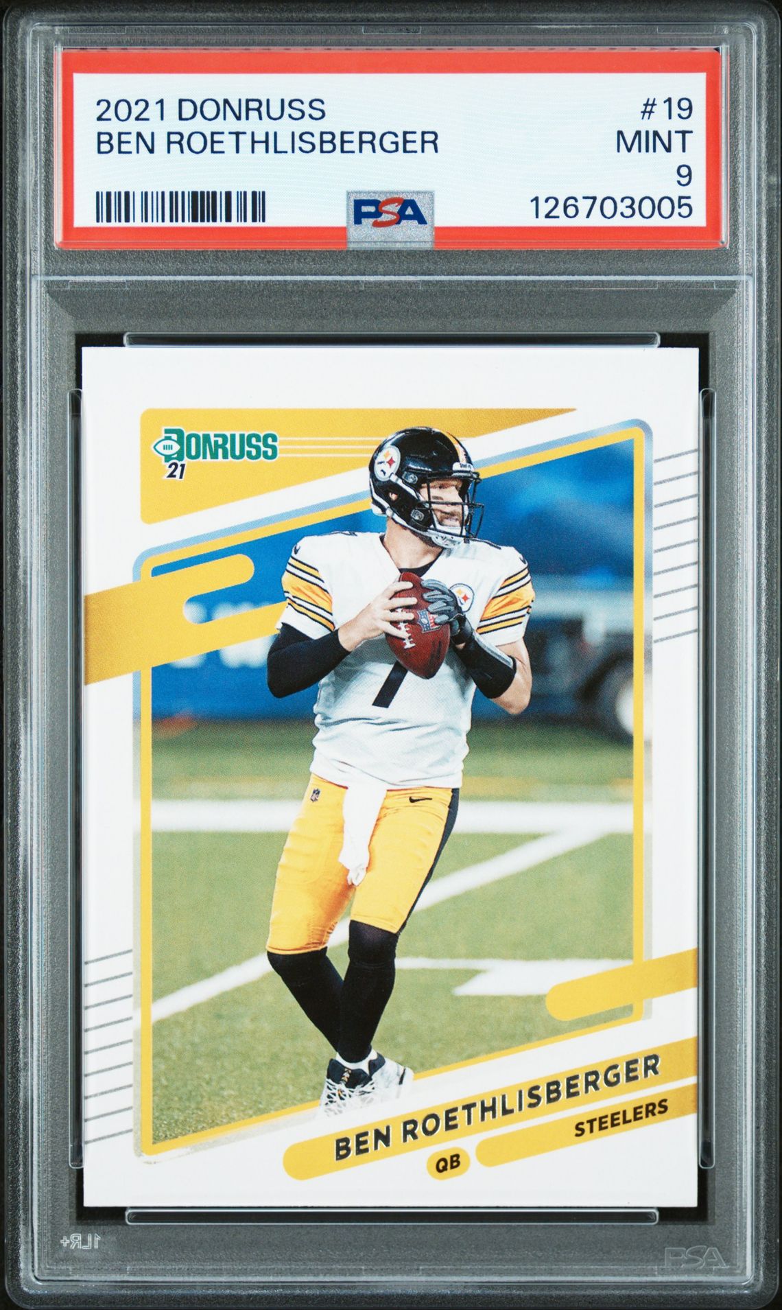 2021 Panini PANINI DONRUSS #19 Ben Roethlisberger front
