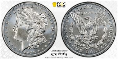 2025 $1 Morgan Dollar MS69