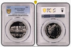 2017 50C Passchendaele MS69