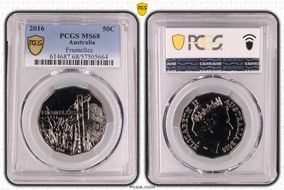 2016 50C Fromelles MS68