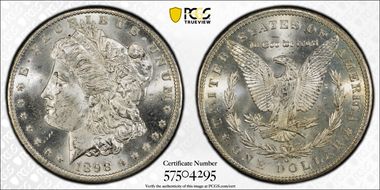 1898-O $1 MS63