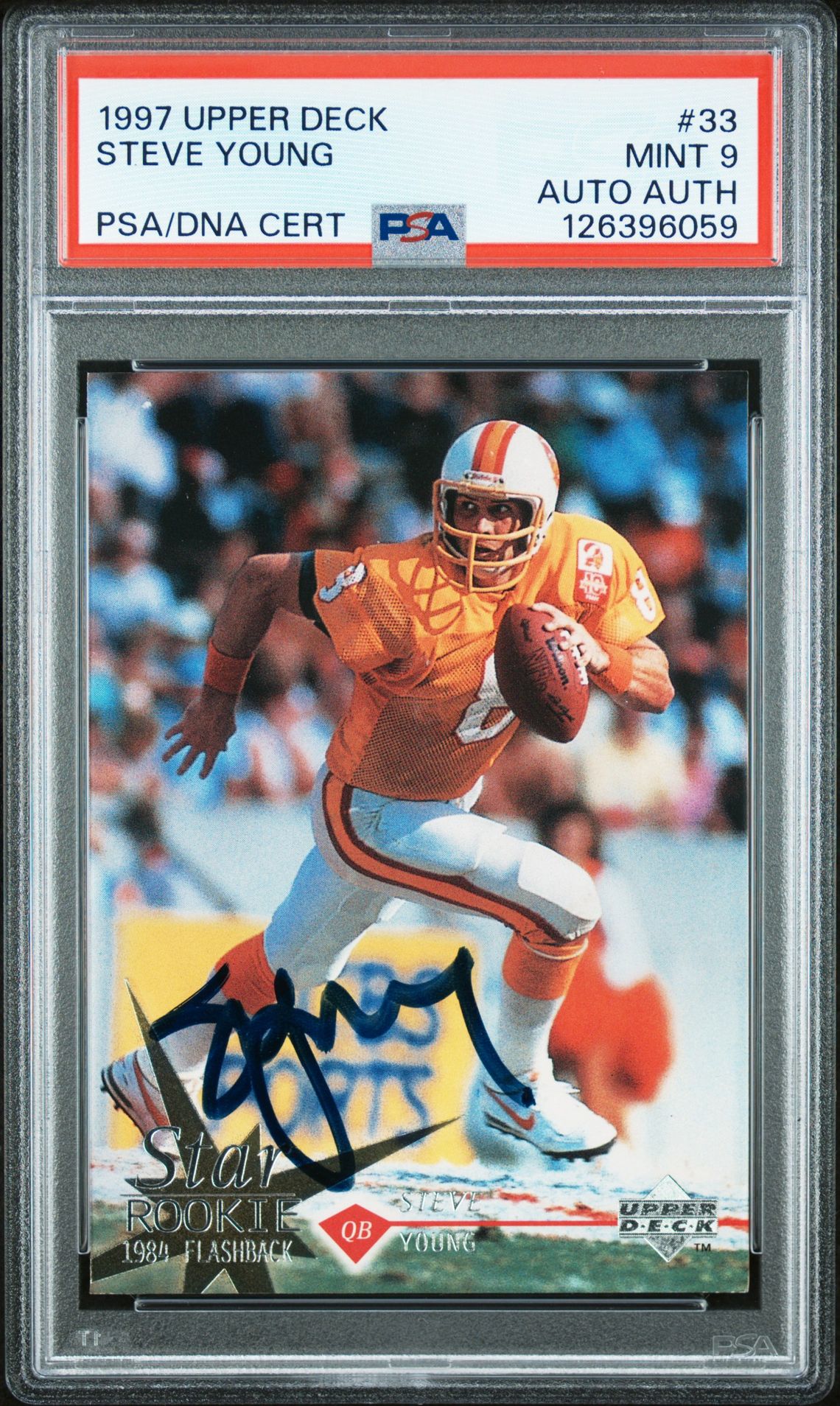 1997 Upper Deck UPPER DECK #33 Steve Young front