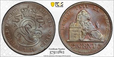 1864 2C KM-4.2 MS65BN