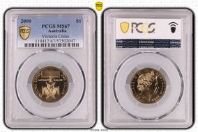 2000 $1 Victoria Cross MS67