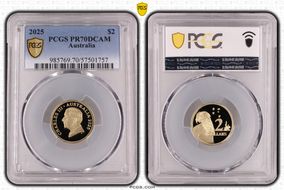 2025 $2 PR70DCAM