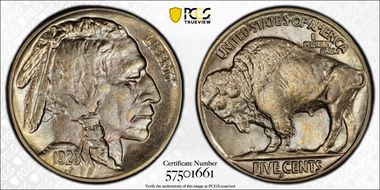 1928-S 5C MS64