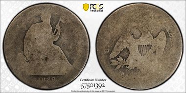 1839 50C No Drapery PO1