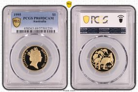 1995 $1 PR69DCAM