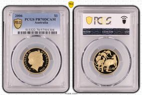 2006 $1 PR70DCAM