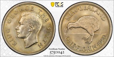 1950 Florin KM-18 MS65