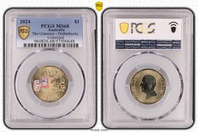 2024 $1 The Grannies - Dollarbucks Colorized MS68