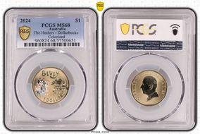 2024 $1 The Heelers - Dollarbucks Colorized MS68