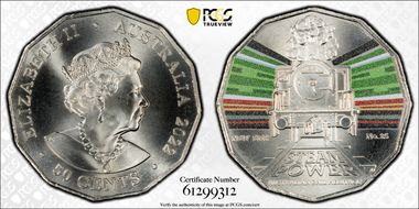 2022 50C NSW S. Maitland Rail No.25 Australian Rail Heritage MS68