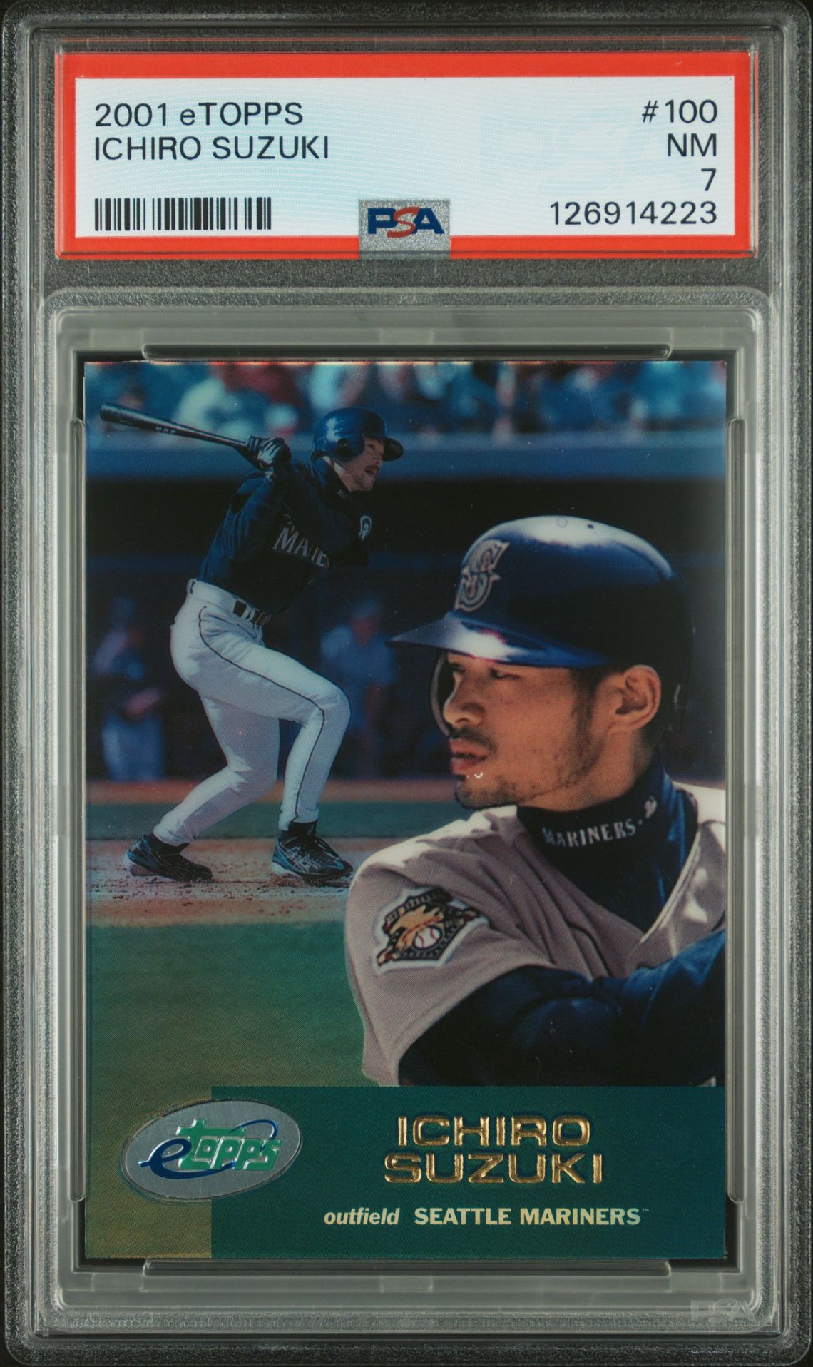 2001 ETOPPS #100 Ichiro Suzuki front