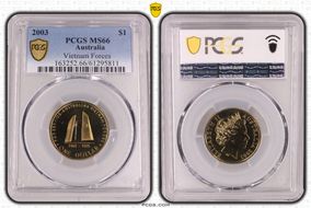 2003 $1 Vietnam Forces PL66
