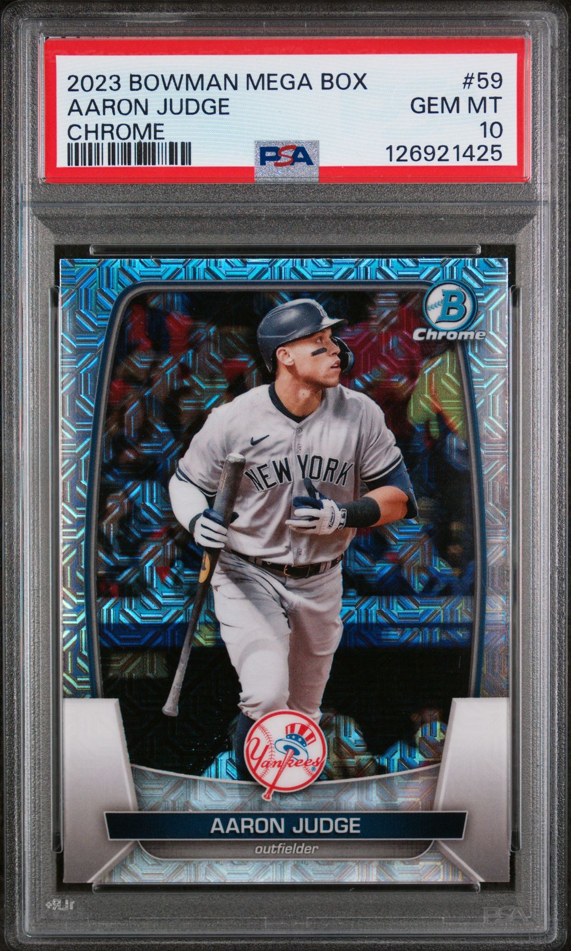 2023 Bowman BOWMAN MEGA BOX CHROME #59 Aaron Judge front