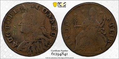 1787 CT 1/2P Tall Head, Miller 8-N F12BN