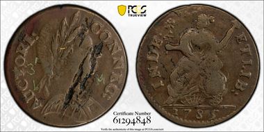 1785 CT 1/2P Bust Right, Miller 3.1-L N1BN