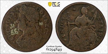 1787 CT 1/2P DB Left, Miller 31.1-gg.1 N1BN