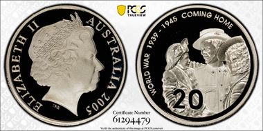 2005 20C End of WWII PR69DCAM