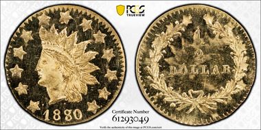 1880/70 G50C BG-1067 MS66PL