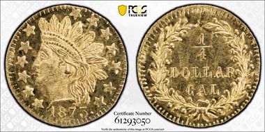 1873 G25C BG-872 MS65