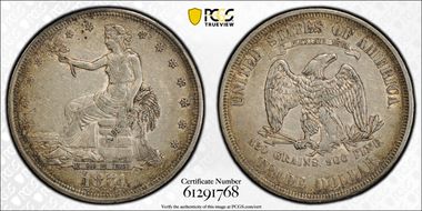 1874 T$1 XF45