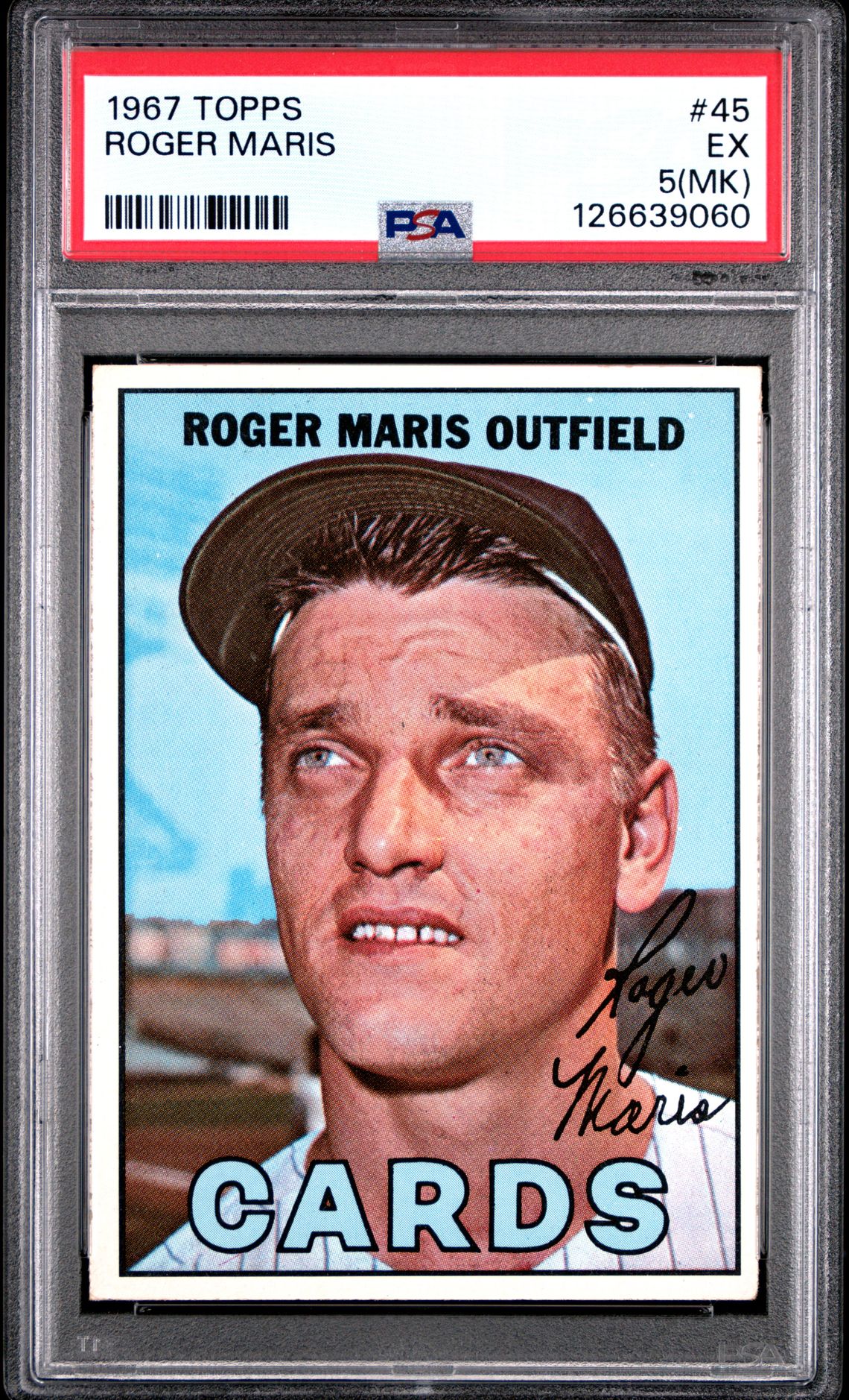 1967 Topps TOPPS #45 Roger Maris front