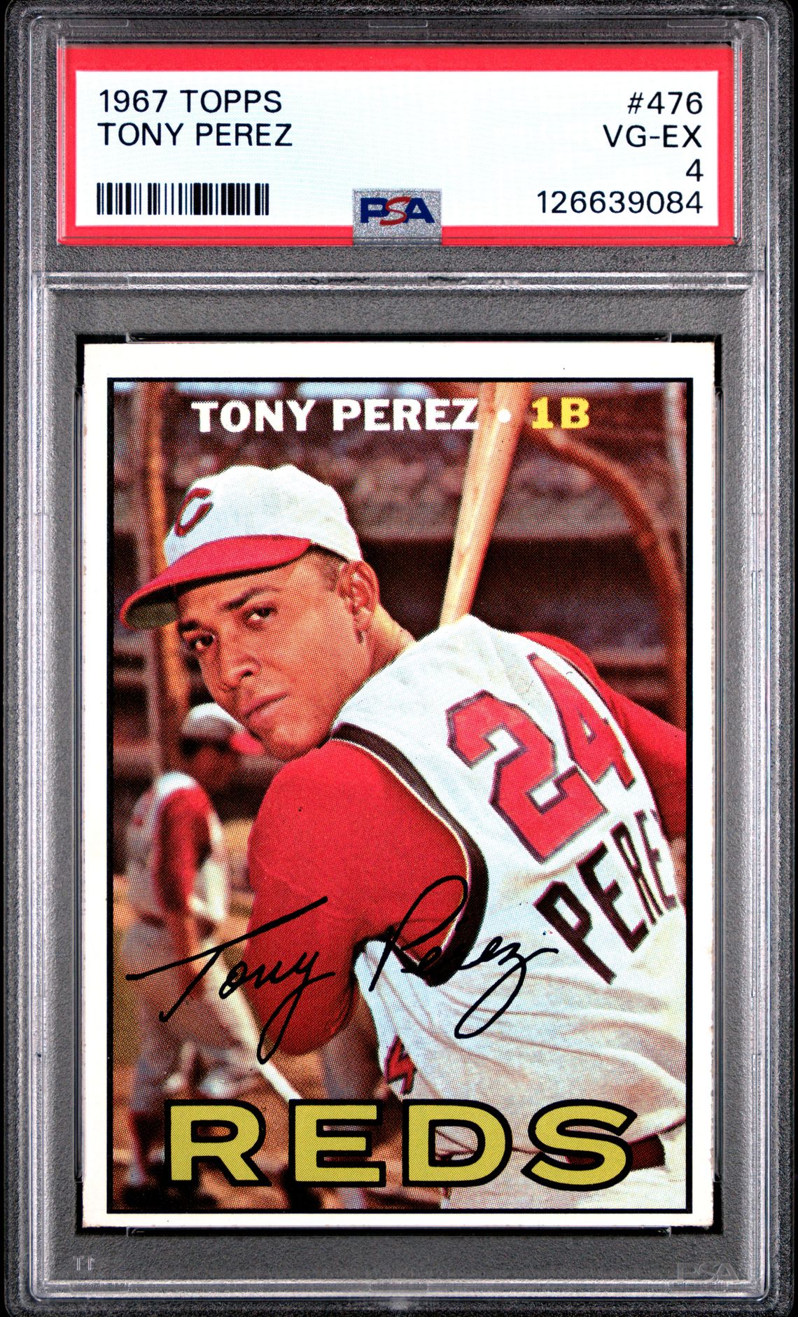 1967 Topps TOPPS #476 Tony Perez front