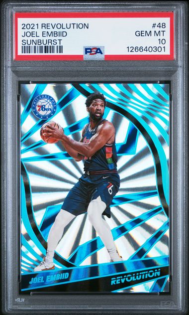 2021 Panini #48 Joel Embiid front