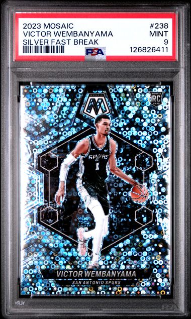 2023 Panini Mosaic SILVER #238 Victor Wembanyama front