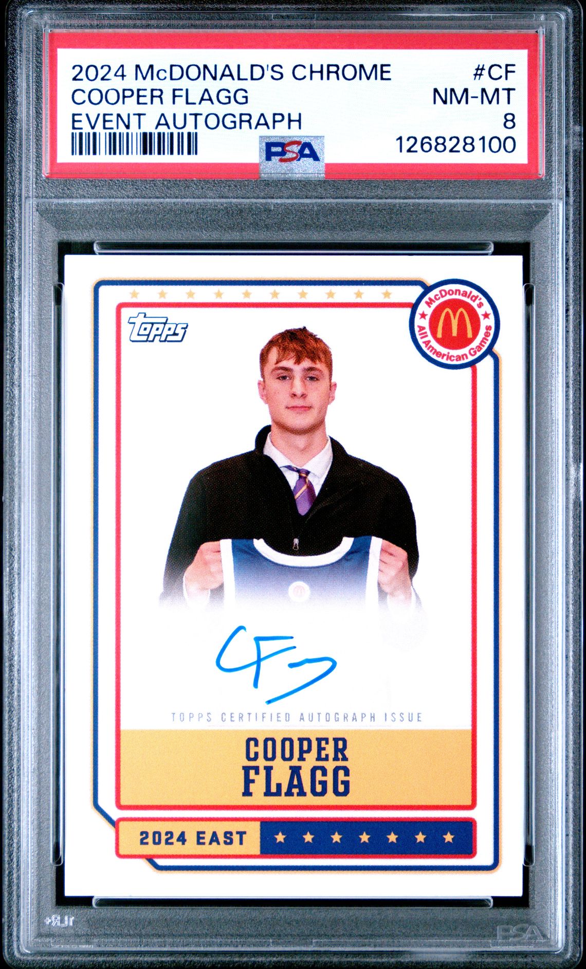 2024 Topps Chrome Topps Chrome Mcdonald'S All American Event Autographs #CF Cooper Flagg front