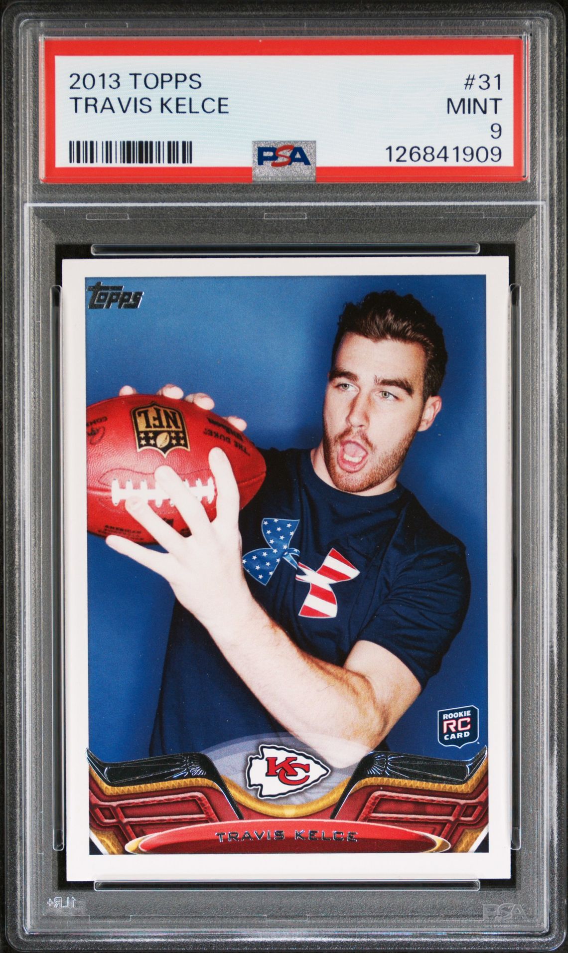 2013 Topps Travis Kelce #31 Mint 9 front