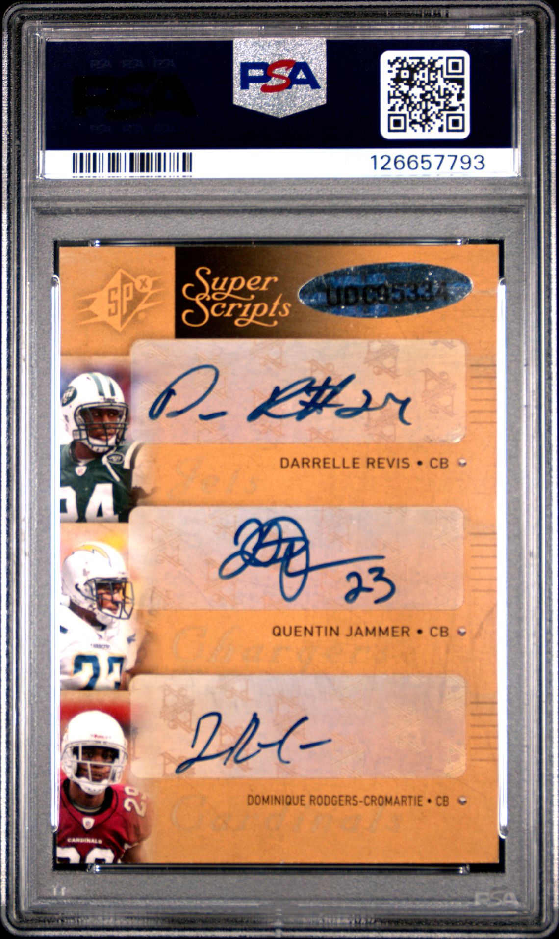 2009 Spx Super Scripts Six Multiplayer (Super Scripts Six) Nm-Mt+ 8.5 back