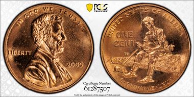 2009 1C Lincoln-Formative Years MS66RD